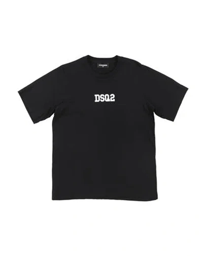Dsquared2 Babies'  Toddler T-shirt Black Size 6 Cotton