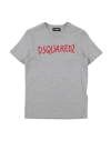 DSQUARED2 DSQUARED2 TODDLER T-SHIRT GREY SIZE 6 COTTON