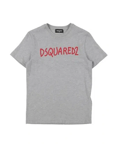 Dsquared2 Babies'  Toddler T-shirt Grey Size 6 Cotton In Gray