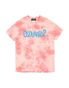 Dsquared2 Toddler T-shirt Light Pink Size 6 Cotton In Pink