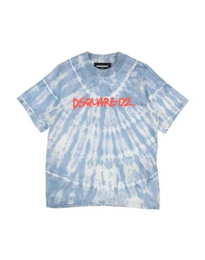 Dsquared2 Babies'  Toddler T-shirt Pastel Blue Size 6 Cotton