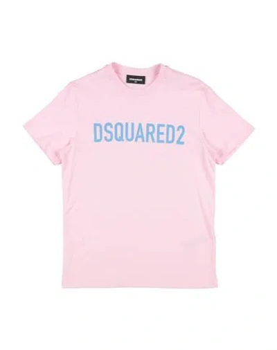 Dsquared2 Toddler T-shirt Pink Size 6 Cotton In Pink
