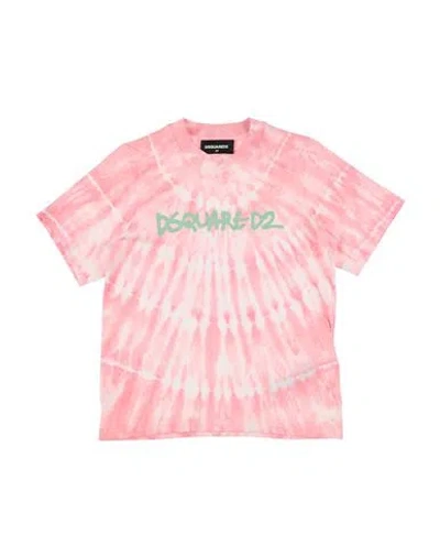 Dsquared2 Babies'  Toddler T-shirt Pink Size 6 Cotton In Multi