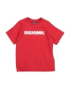 Dsquared2 Toddler T-shirt Red Size 6 Cotton