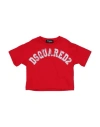 Dsquared2 Toddler T-shirt Red Size 6 Cotton In Red