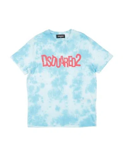 Dsquared2 Babies'  Toddler T-shirt Sky Blue Size 6 Cotton