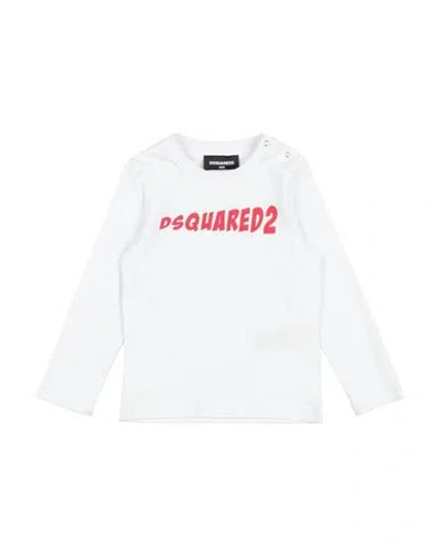 Dsquared2 Babies'  Toddler T-shirt White Size 3 Cotton