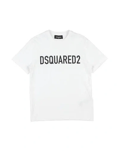 Dsquared2 Babies'  Toddler T-shirt White Size 4 Cotton