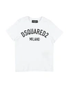 Dsquared2 Babies'  Toddler T-shirt White Size 6 Cotton