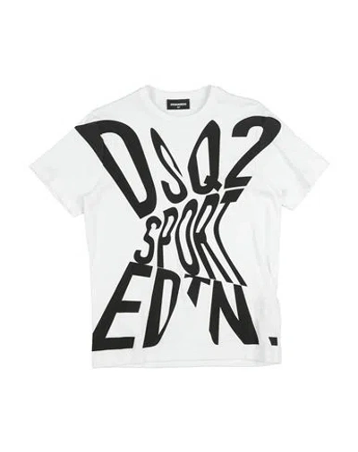 Dsquared2 Babies'  Toddler T-shirt White Size 6 Cotton