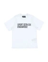 Dsquared2 Toddler T-shirt White Size 6 Cotton In White