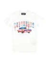 DSQUARED2 DSQUARED2 TODDLER T-SHIRT WHITE SIZE 6 COTTON