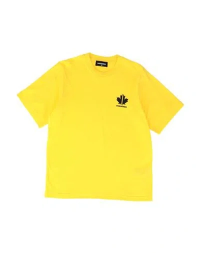 Dsquared2 Babies'  Toddler T-shirt Yellow Size 6 Cotton