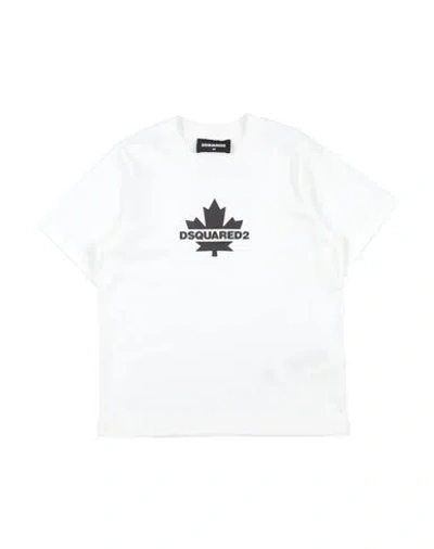 Dsquared2 Babies'  Toddler T-shirt White Size 6 Cotton
