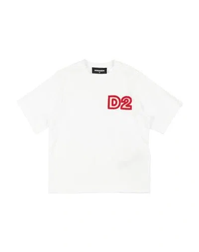 Dsquared2 Babies'  Toddler T-shirt White Size 6 Cotton