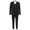 Dsquared2 Single-breasted Wool-blend Suit In Black