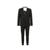 Dsquared2 Single-breasted Wool-blend Suit In Black