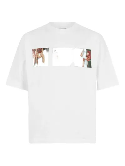 Dsquared2 Tom Bianchi Graphic-print T-shirt In White