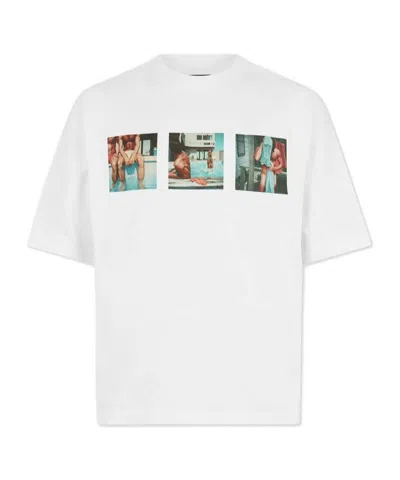 Dsquared2 Tom Bianchi Graphic-print T-shirt In White