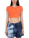 Dsquared2 Dsquared Women Top Cropped In Orange