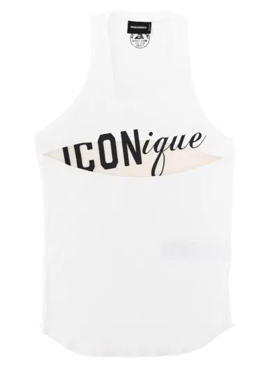 Dsquared2 Top Cut-out In White