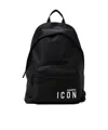 Dsquared2 Top Handle Backpack In Black