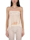 Dsquared2 Dsquared Women Top Ibiza In Powder