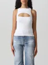 Dsquared2 Top In Viscose Blend In White
