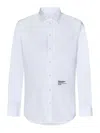 Dsquared2 D2 Headquarter Dropped Shoulder Shirt In Blue