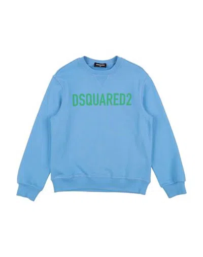 Dsquared2 Tops & Tees - Sweatshirts In Azure - Black