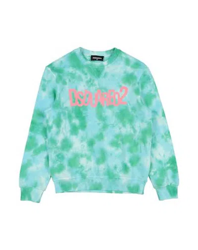 Dsquared2 Tops & Tees - Sweatshirts In Sky Blue - Turquoise - Light Pink
