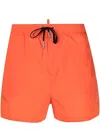 Dsquared2 Side Zip-detail Swim Shorts In Multi