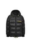 Dsquared2 Chest Logo-print Padded Jacket In Black