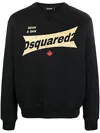 Dsquared2 Man Sweatshirt Black Size L Cotton In Black