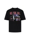 Dsquared2 Graphic Print Crew Neck Short Sleeve T-shirt In Black