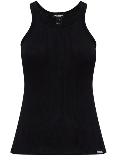 DSQUARED2 DSQUARED2 SLEEVELESS COTTON TOP