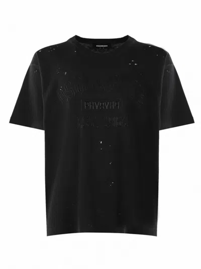 Dsquared2 Cotton T-shirt In Gray
