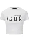 Dsquared2 T-shirt With Icon Logo In White