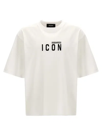 Dsquared2 Logo Printed Crewneck T-shirt In White