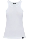 Dsquared2 Logo-patch Tank Top In White
