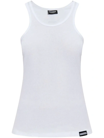 DSQUARED2 DSQUARED2 LOGO-PATCH TANK TOP