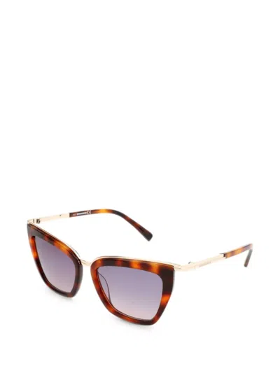 Dsquared2 Tortoiseshell-effect Sunglasses In Multi