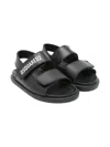 Dsquared2 Touch-strap Sandals In Black
