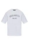 Dsquared2 Dsquared Men Printed T-shirt In White
