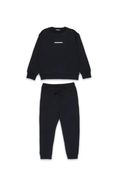 Dsquared2 Tracksuit With Logo In Black