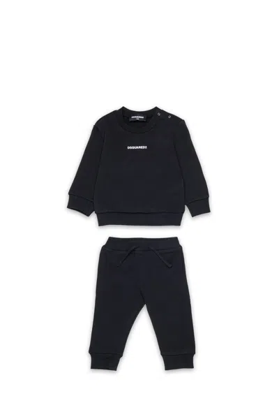 Dsquared2 Tracksuit With Logo In Black