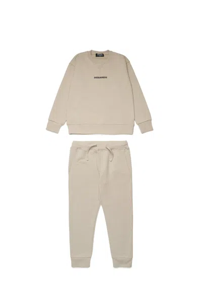 Dsquared2 Tracksuit With Logo In Grey