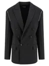 Dsquared2 Women Bettter X  'transformer' Blazer In Black