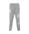 Dsquared2 Distressed Sweatpants In Gray