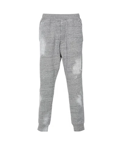 DSQUARED2 DSQUARED2 DISTRESSED JERSEY SWEATPANTS